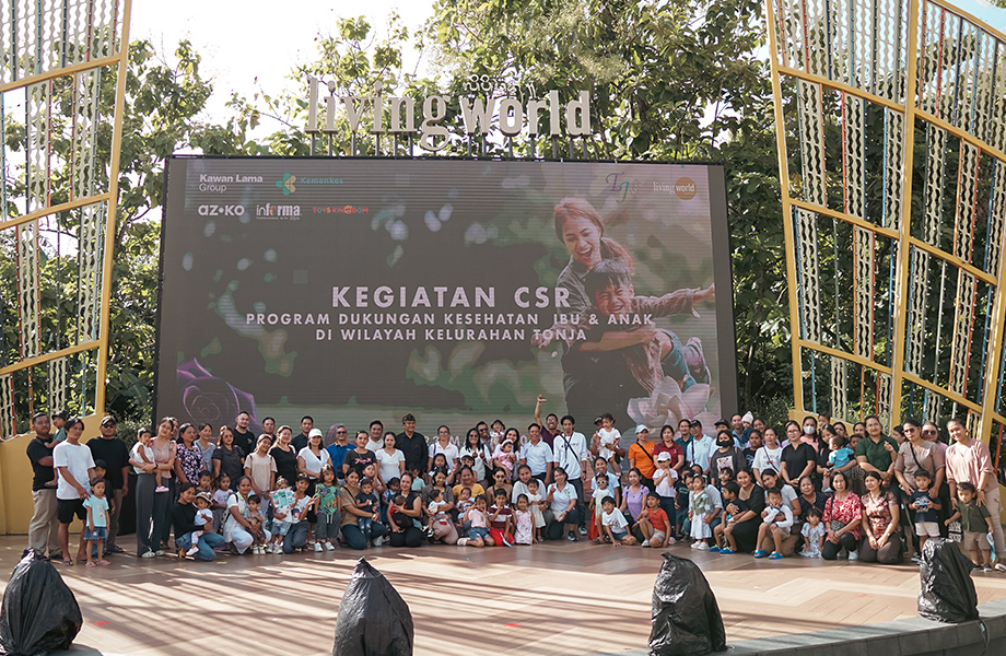 Rayakan 3 Tahun Kebersamaan, Living World Denpasar Perkuat Dampak Keberlanjutan untuk Bali