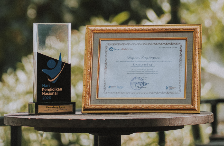 Strengthening SMK Students’ Workforce Readiness, Kawan Lama Group Receives Recognition from the Ministry of Primary and Secondary Education