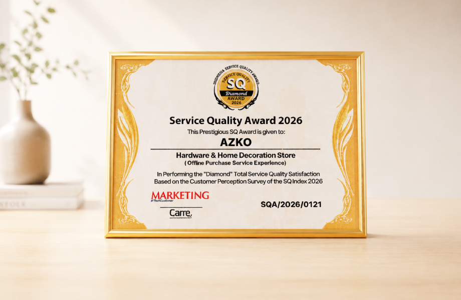 AZKO Wins Service Quality Award 2026 for the 16th Time