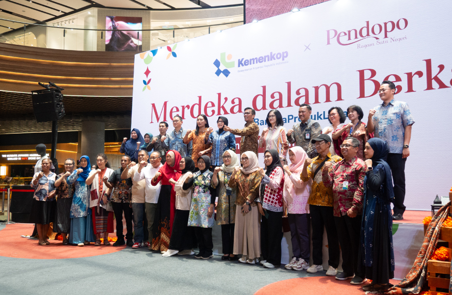 Pendopo dan Kementerian Koperasi Republik Indonesia Gelar "Merdeka Berkarya, Bangga Lokal"